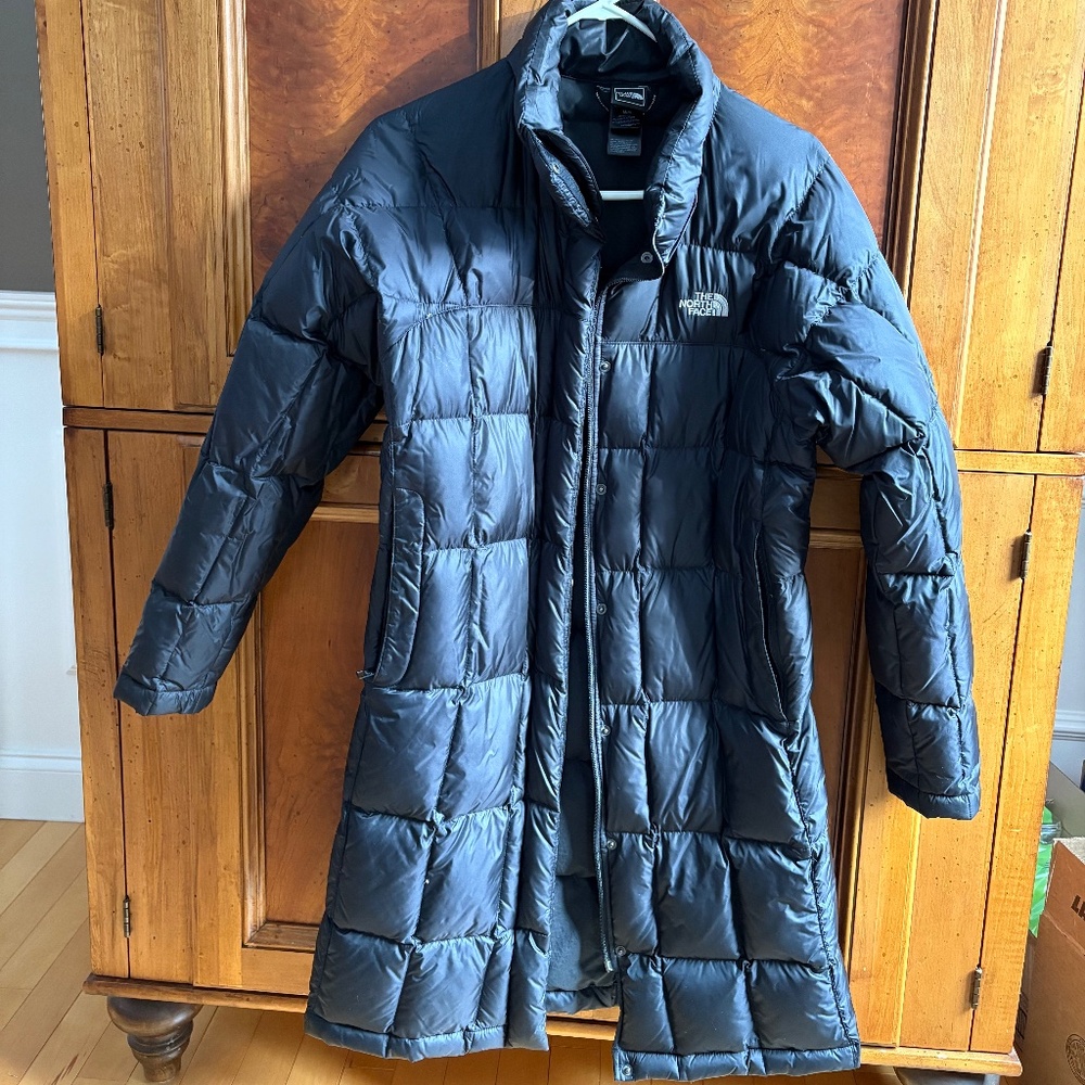The North Face 600 Fill Long Puffer Coat Women's Medium